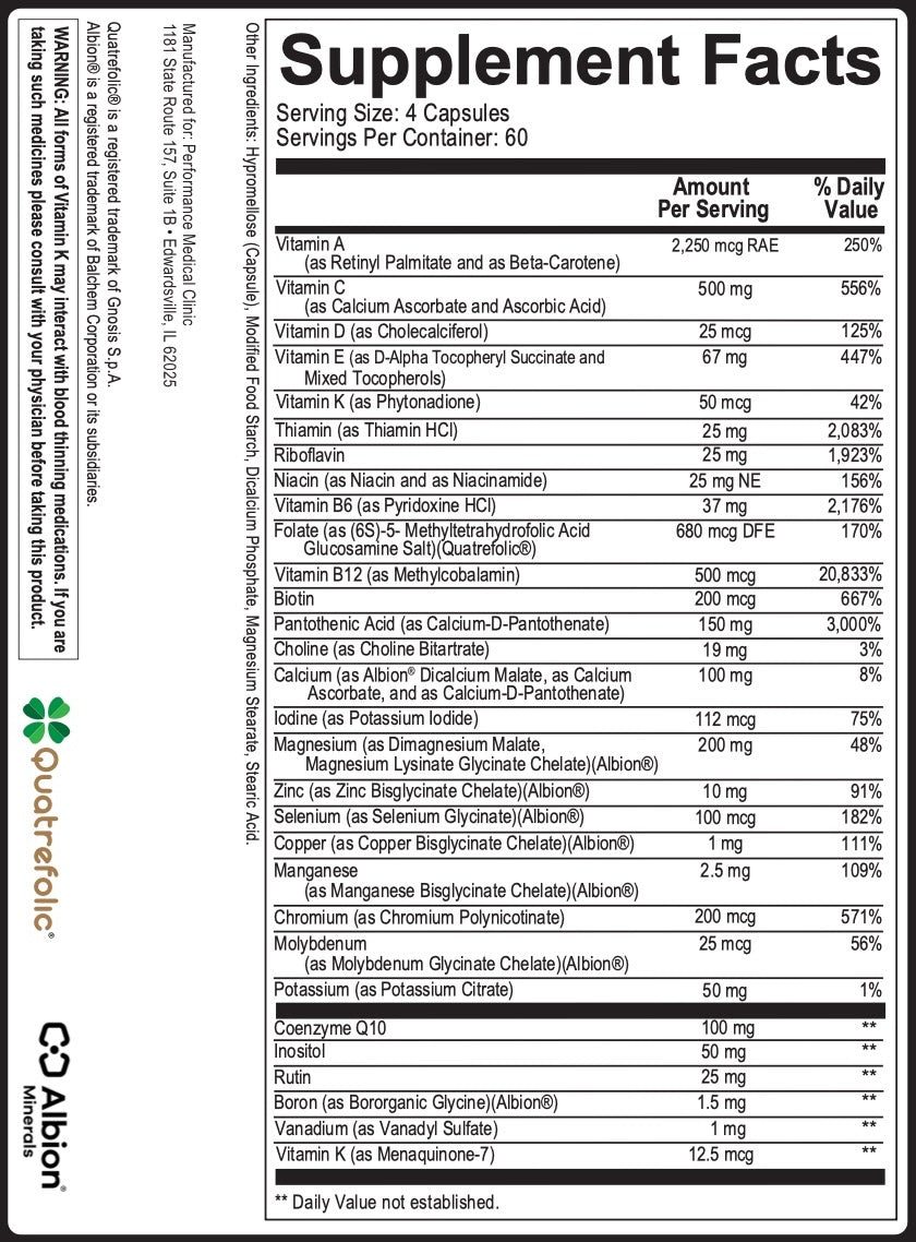 Performance Daily- Multivitamin